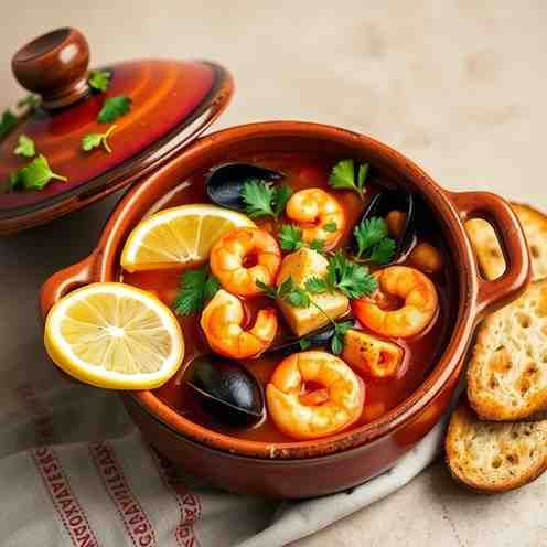 Spanish Fish Stew for Two | Caldo de Pescado Recipe